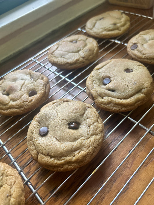 Brown Butter Chocolate Chip Sea Salt Cookies