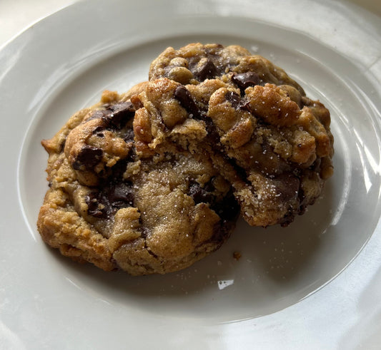 Brown Butter Chocolate Chip Sea Salt Cookies