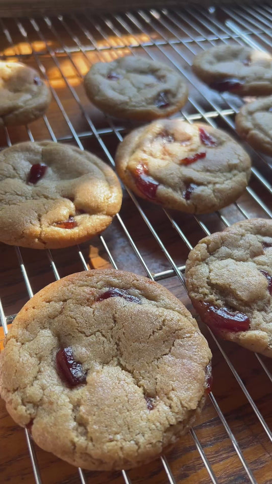 Brown Butter Guava Chunk Cookie